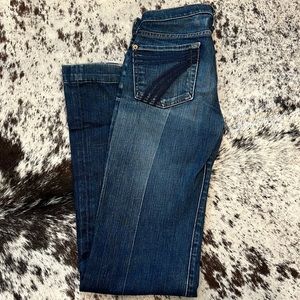 7 for all mankind dojo jeans. Size 24x33